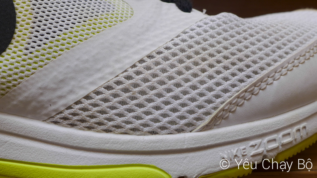 Công nghệ No Sew trên thân giày Nike Zoom Fly