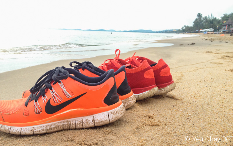 Phơi giày trên biển Phú Quốc ˆˆ