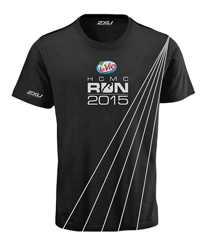 Khui hàng bộ kit thi đấu của HCMC Run 2015 - t shirt 21km hcmcrun2015