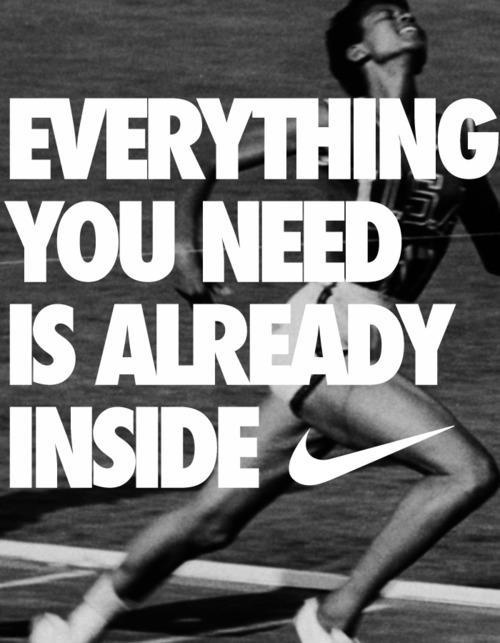Everything you need is already inside