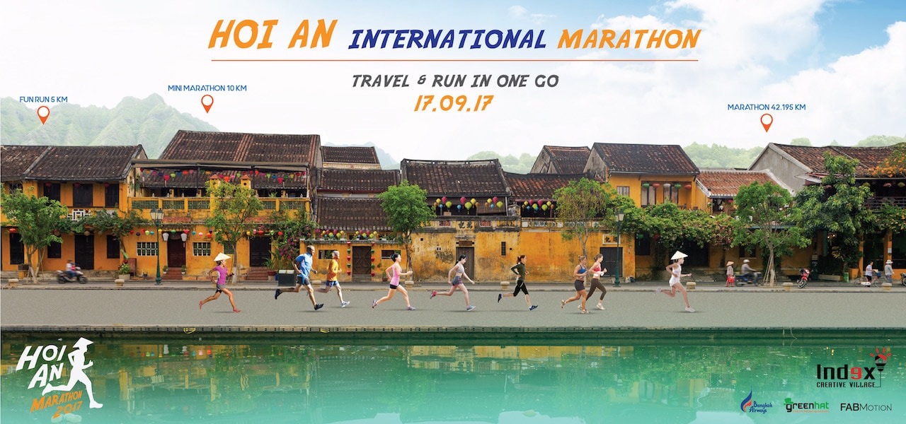 Hoi An International Marathon 2017 - banner hoian