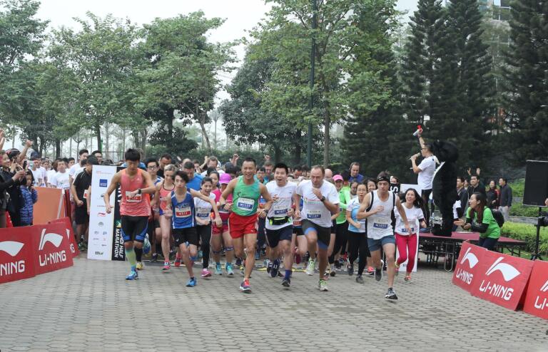 [QC] Li-Ning đồng hành cùng Hanoi Half Marathon 2017