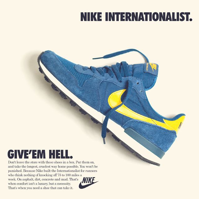 Đánh giá Nike Epic React Flyknit - [Phần 1] Ngoại hình hấp dẫn - nike internationalist