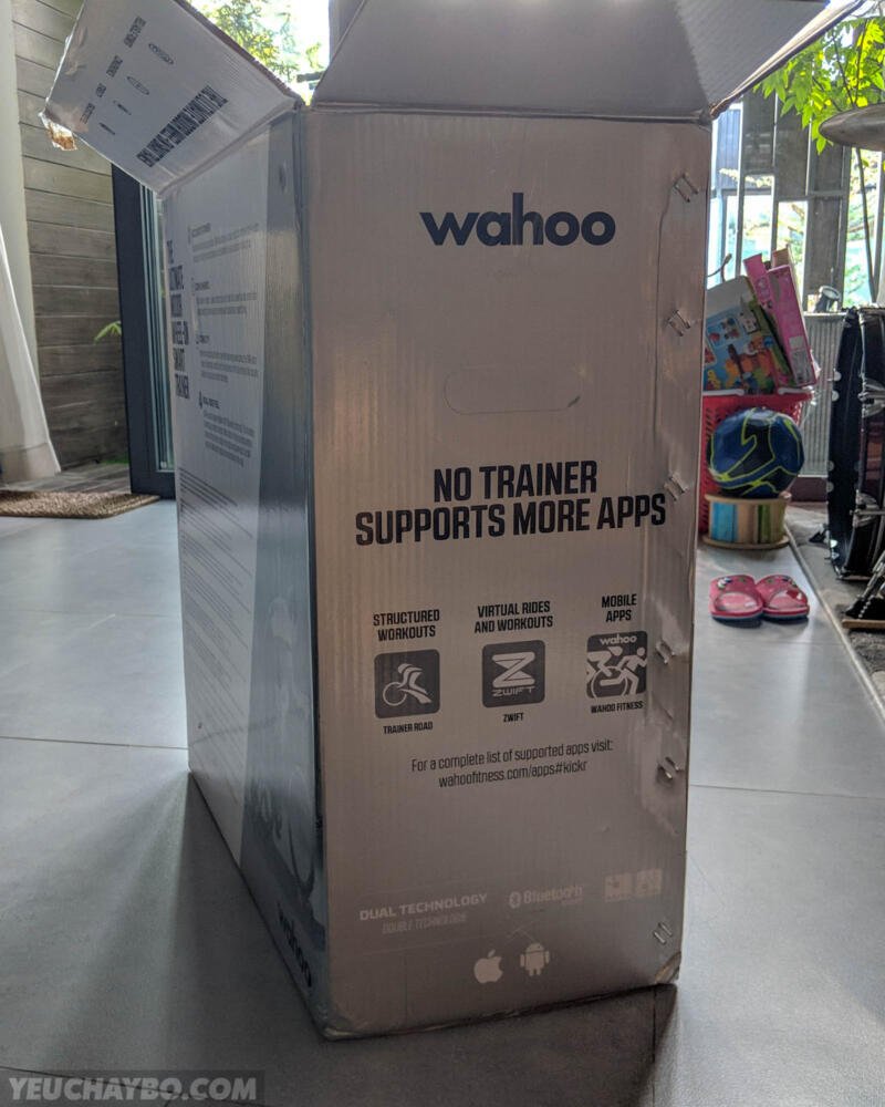 Giới thiệu Wahoo KICKR Snap - Smart Trainer dành cho đạp xe trong nhà - gioi thieu wahoo kickr snap zwift 04