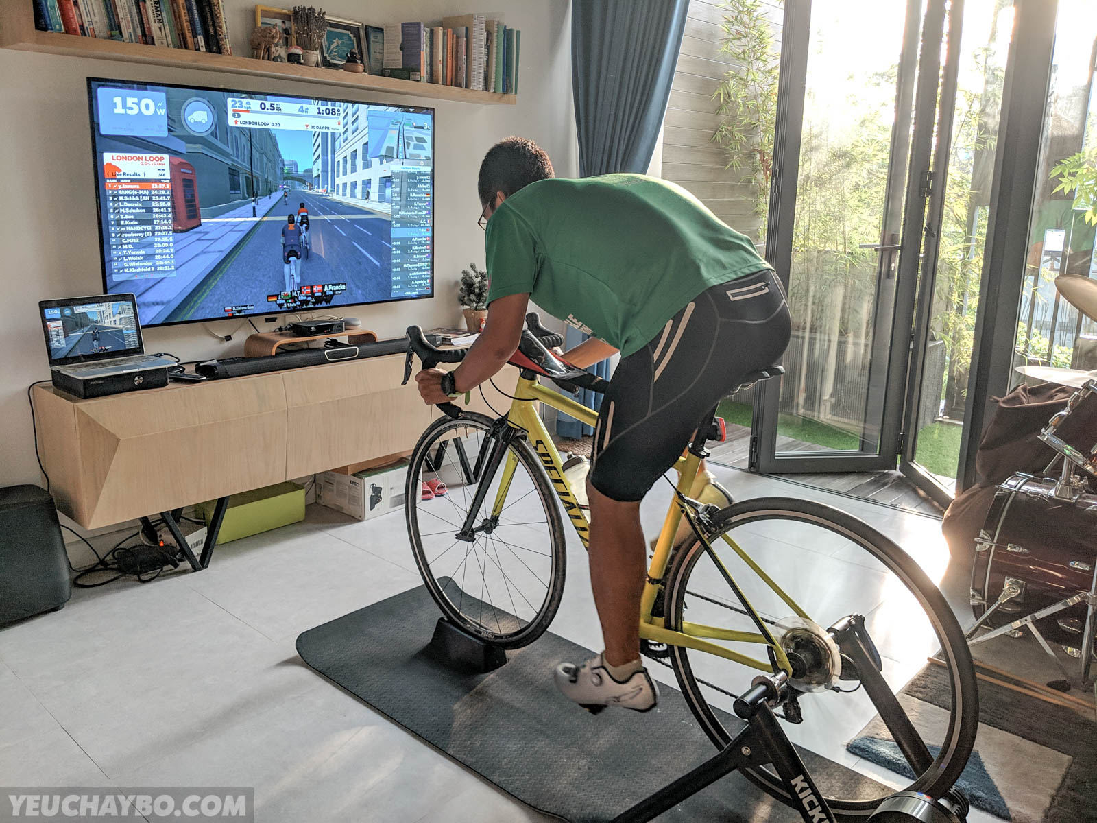 Zwift - Game giả lập 3D hấp dẫn dành cho đạp xe, chạy bộ trong nhà - gioi thieu wahoo kickr snap zwift 25