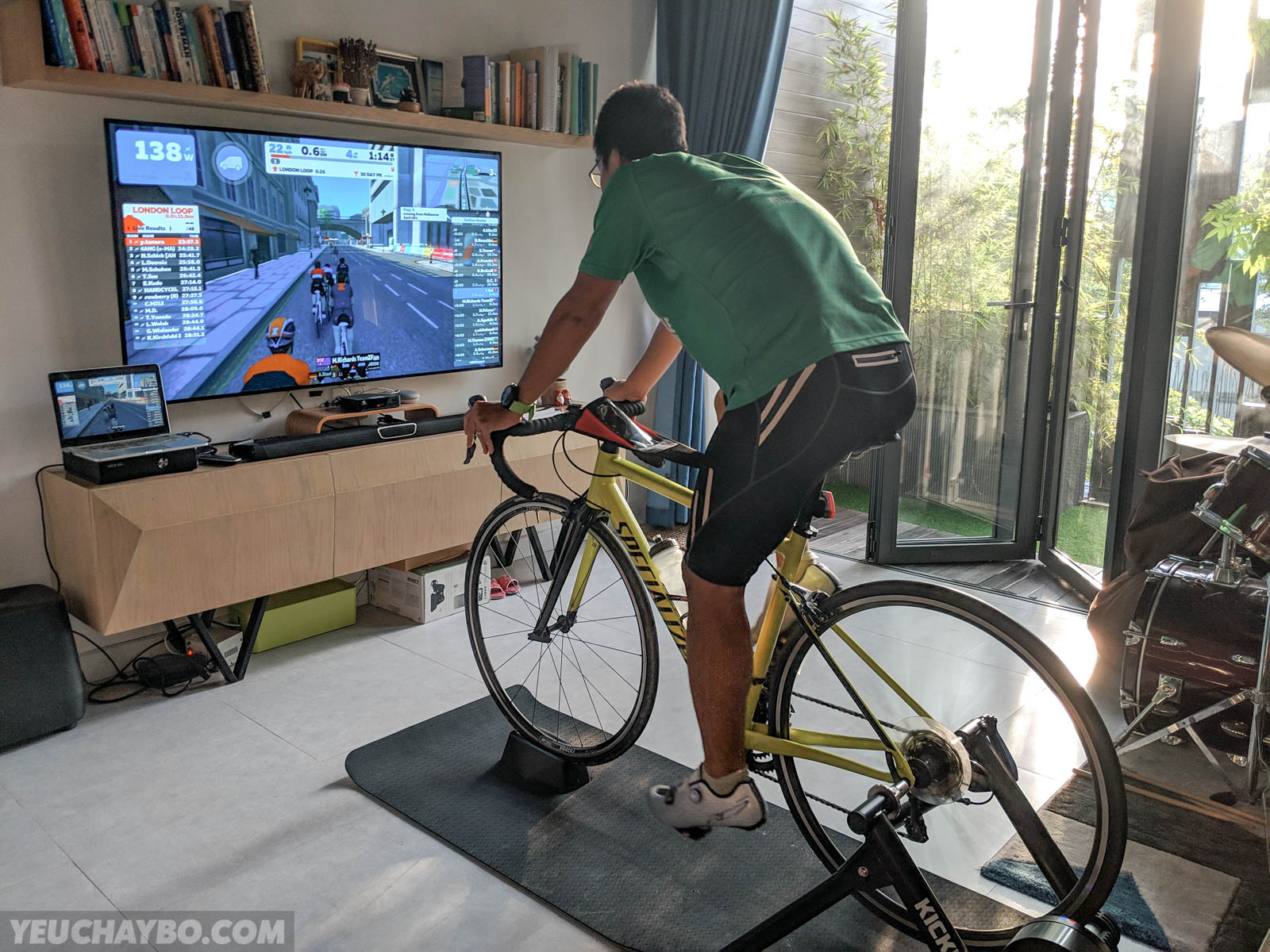 Zwift - Game giả lập 3D hấp dẫn dành cho đạp xe, chạy bộ trong nhà - gioi thieu wahoo kickr snap zwift 26