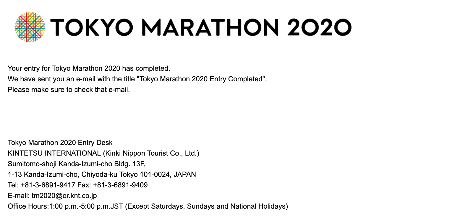 Hướng dẫn đăng ký xổ số dành suất tham gia Tokyo Marathon 2020 - dang ky tokyo marathon 2020 7