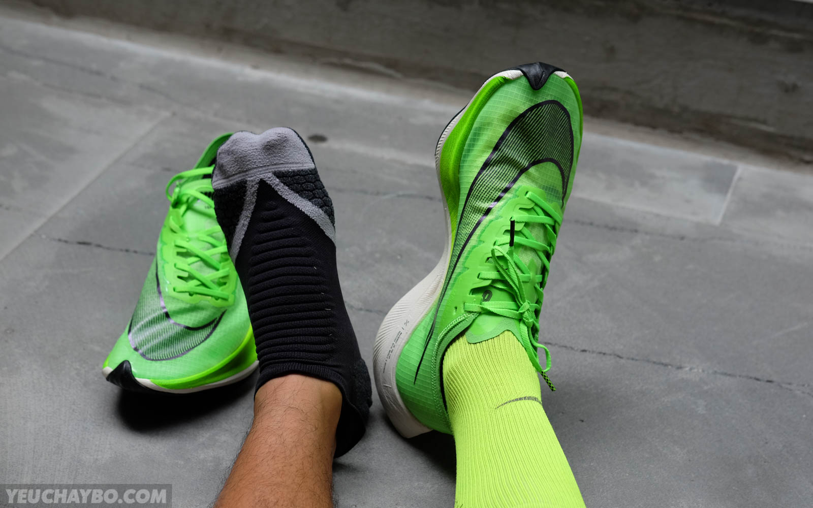 Trên chân Nike Vaporfly NEXT% - Êm hơn, nhẹ hơn, thoải mái hơn - tren chan nike zoomx vaporfly next percent 25