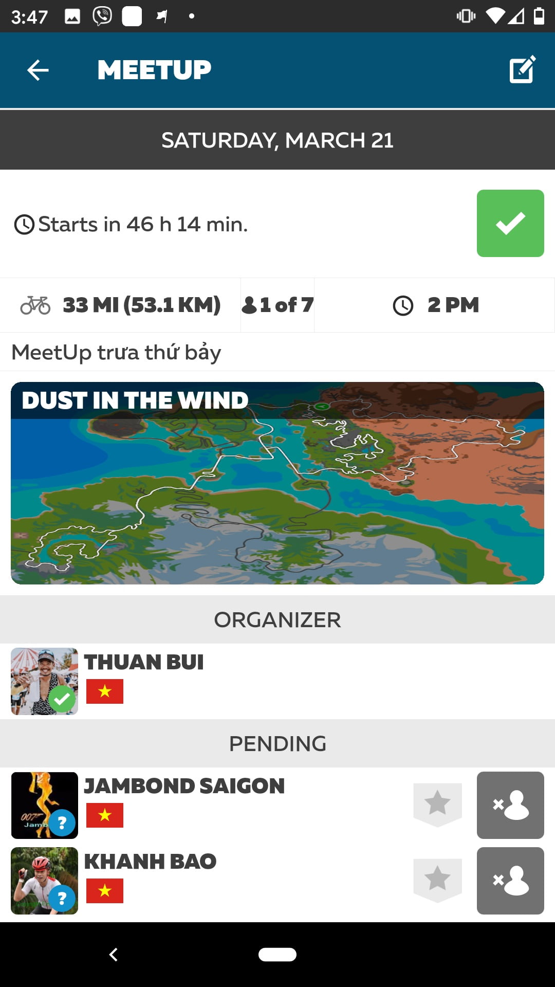 [Hướng dẫn Zwift] Thiết lập buổi đạp nhóm MeetUp trên Zwift - huong dan tao meetup 8