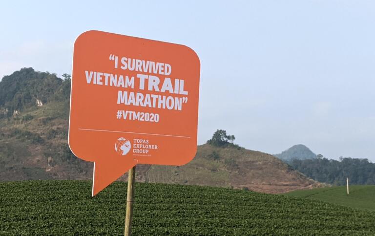 Kí sự Vietnam Trail Marathon 2020 – Trời đẹp, hoa đẹp, người dân thân thiện, đồ nhậu ngon!