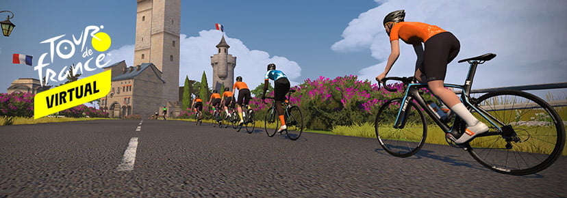 Trải nghiệm các cung đường đạp xe ở Pháp & Paris mới trên Zwift - virtual tour de france discovery rides