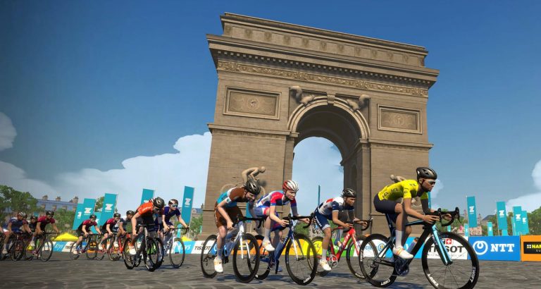 Trải nghiệm các cung đường đạp xe ở Pháp & Paris mới trên Zwift