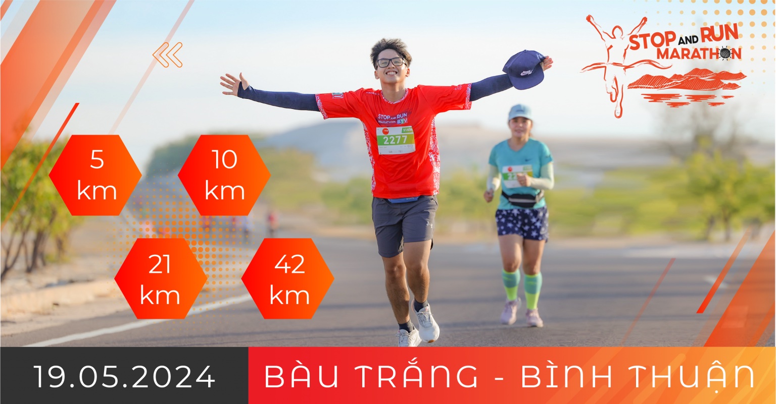Stop and Run Marathon Bình Thuận 2024