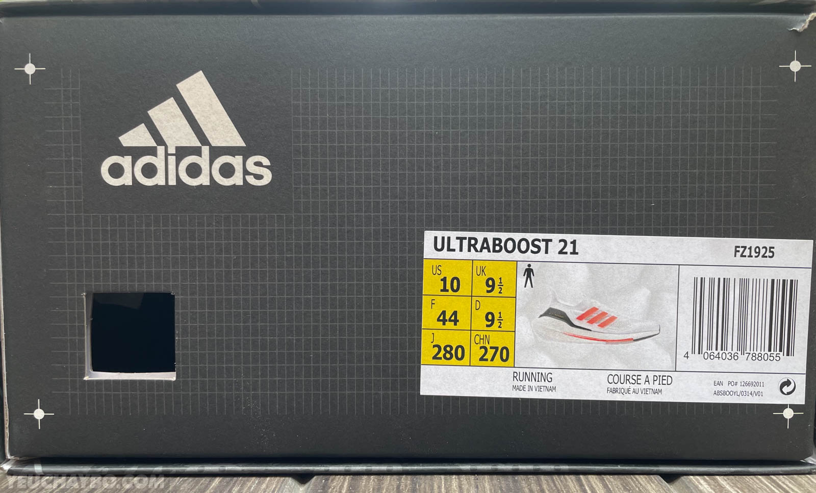 Trên chân và đánh giá nhanh adidas UltraBoost 21: Đế siêu dày, giày siêu nặng! - danh gia adidas ultraboost 21 4