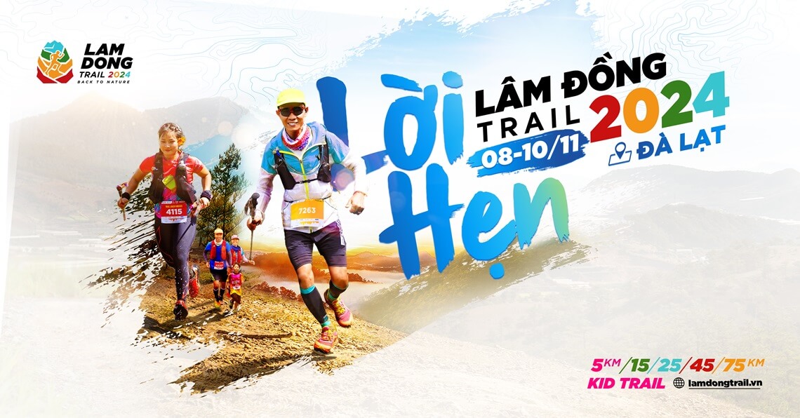 Lâm Đồng Trail 2024 - event lam dong trail 2024 banner