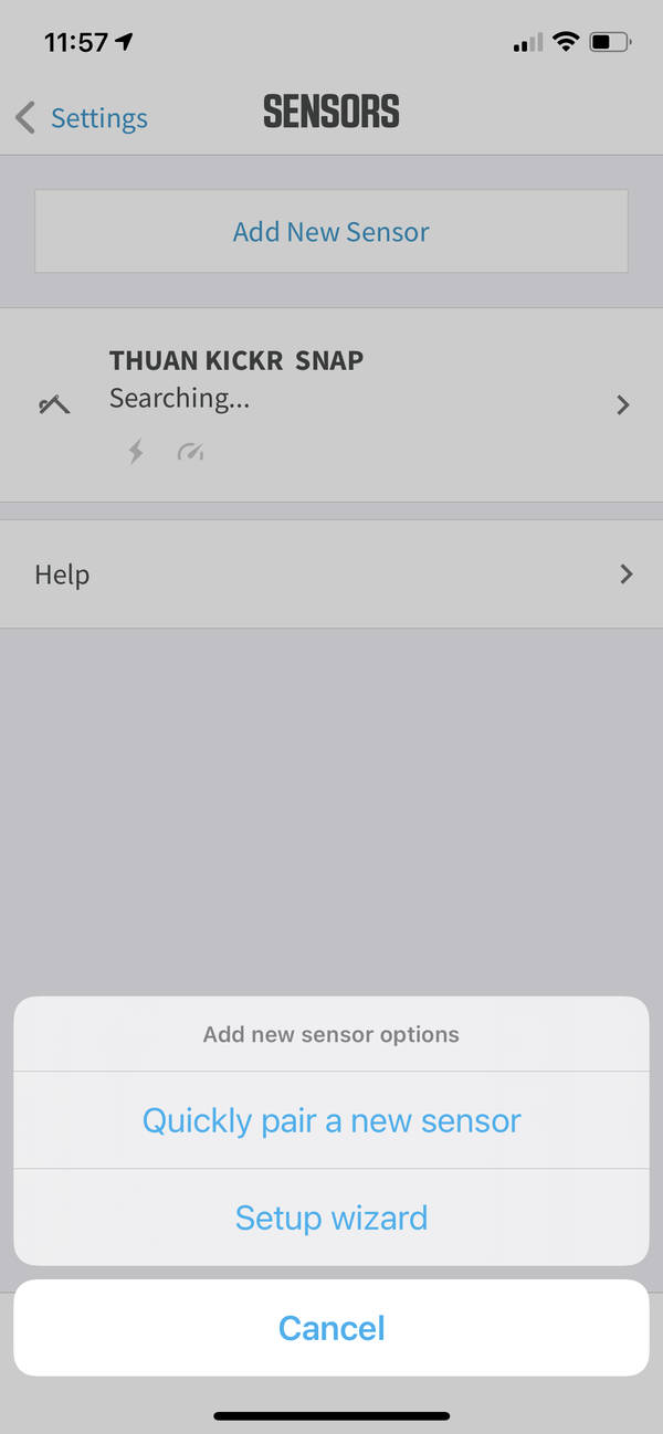 calibrate kickr snap