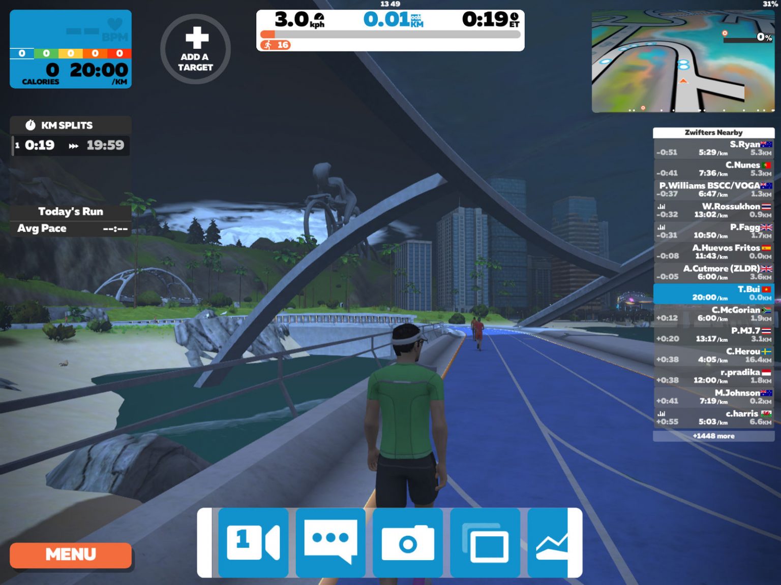 QdomyosZwift Ứng dụng kết nối máy chạy bộ, máy đạp xe với Zwift