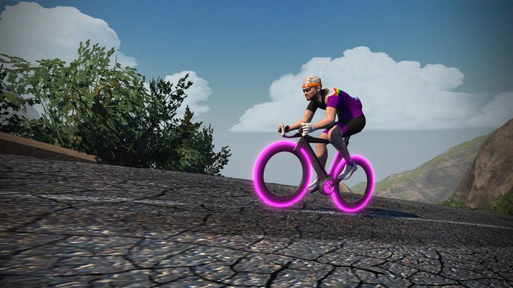 tron zwift bike