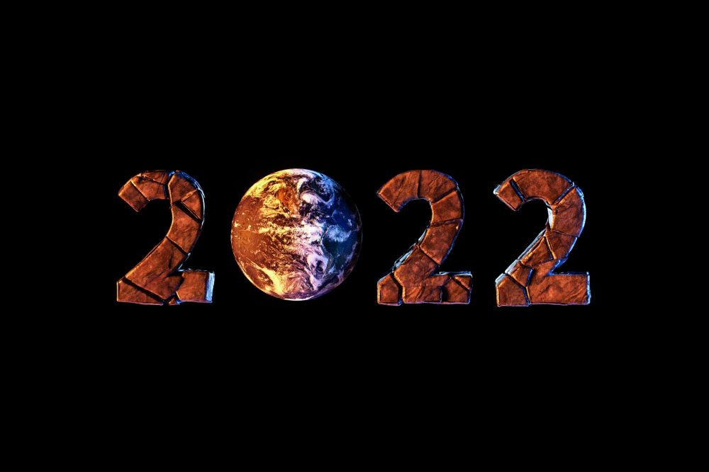Tổng kết năm 2021 và chúc mừng năm mới 2022 - happy new year 2022 unsplash