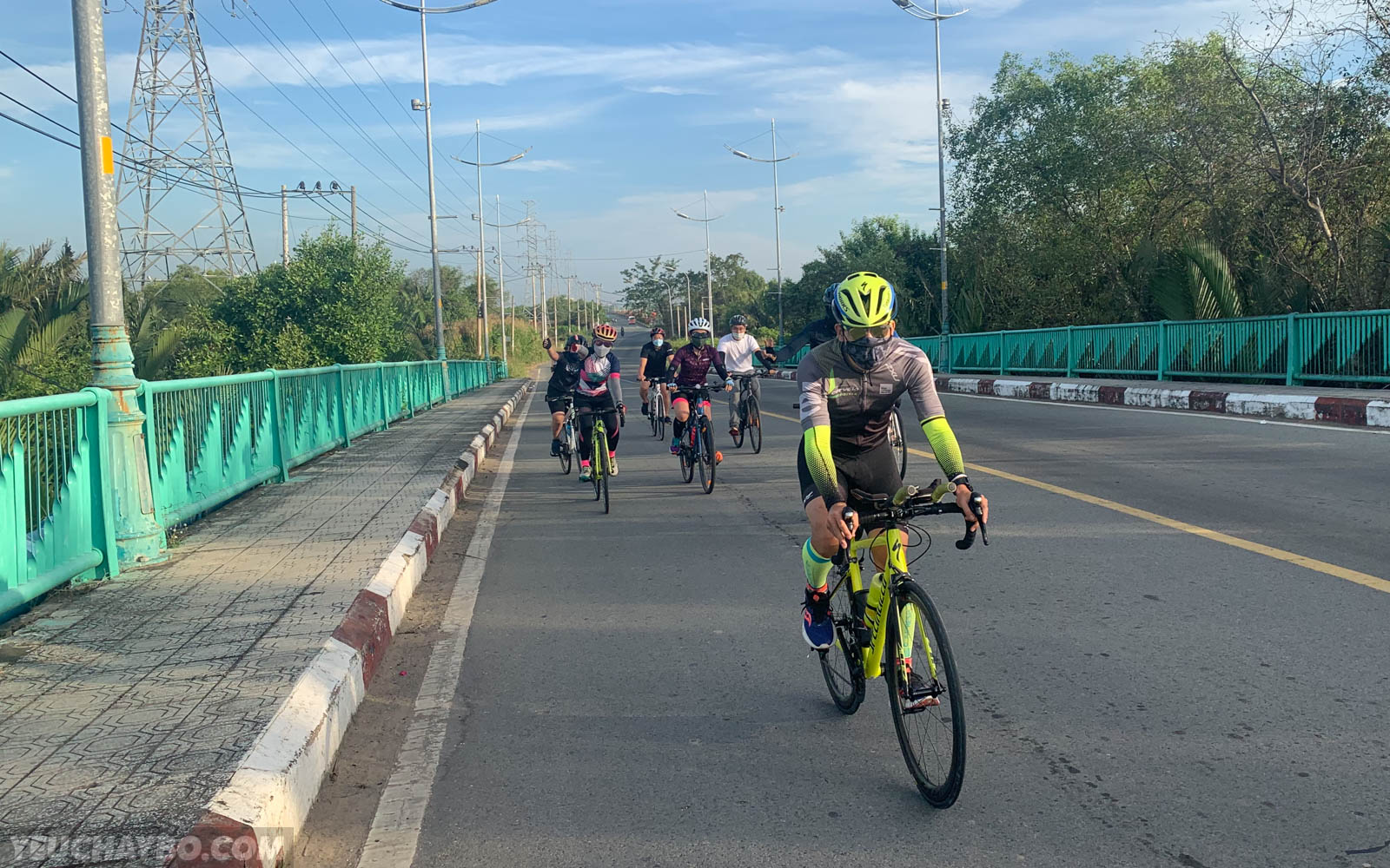 Kí sự đạp xe Sài Gòn - Cần giờ chào đón năm mới 2022 - dap xe sai gon can gio 2