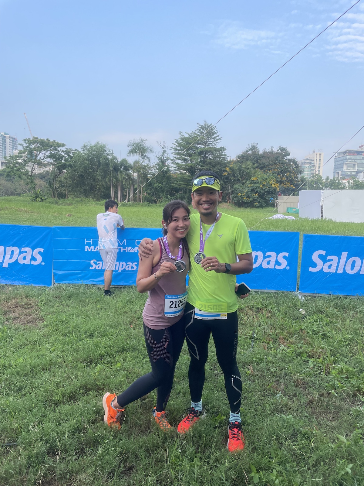 Kí sự HCMC Marathon 2022 - Lần đầu đua 21K với vợ - hcmc marathon thuan bui va vo