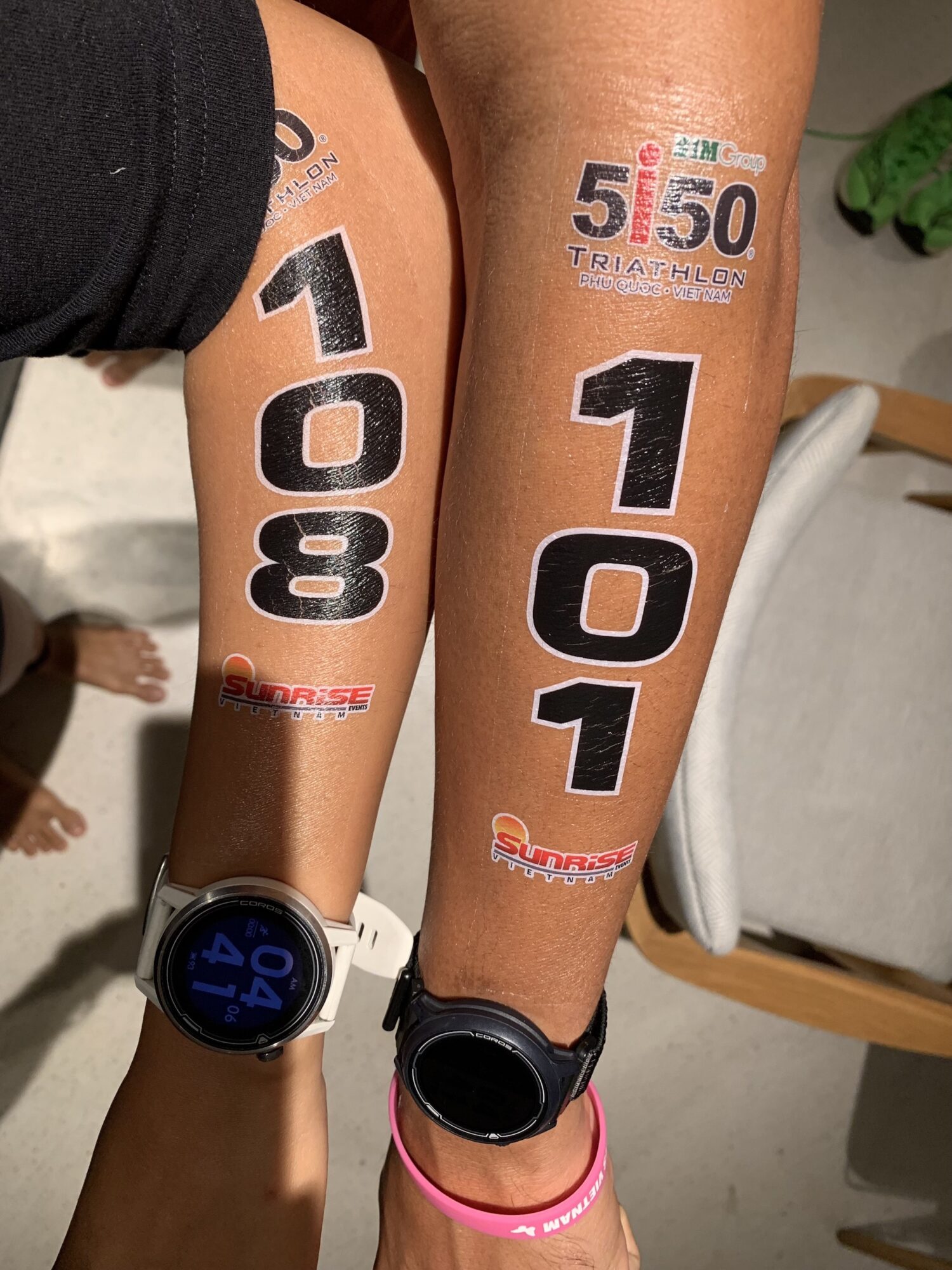 Kí sự 5150 Phú Quốc 2022 – [Phần 3] Chơi hết sức, cháy hết mình - 5150 triathlon phu quoc tattoo