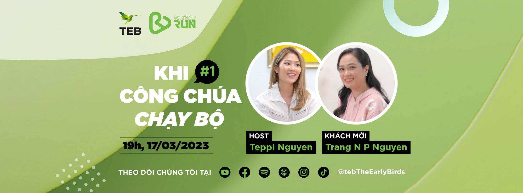 Giới thiệu TEB Podcast - The Early Birds của chị đẹp Teppi Nguyễn - teb podcast