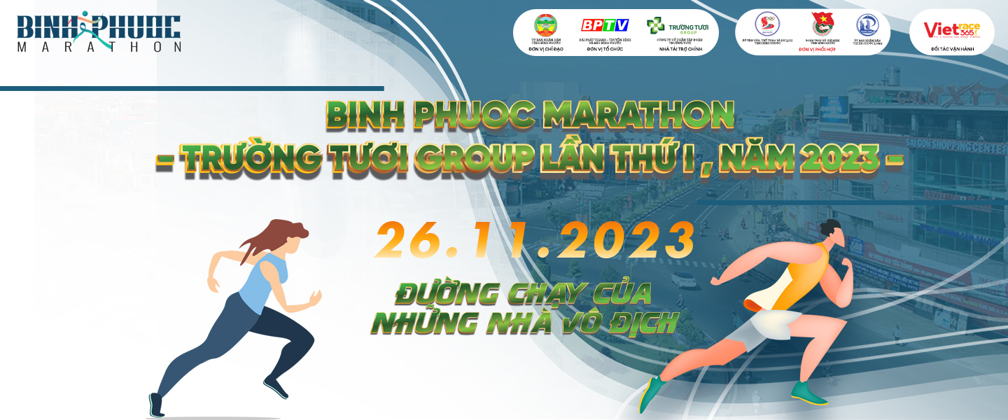 Bình Phước Marathon 2023 - binh phuoc marathon 2023