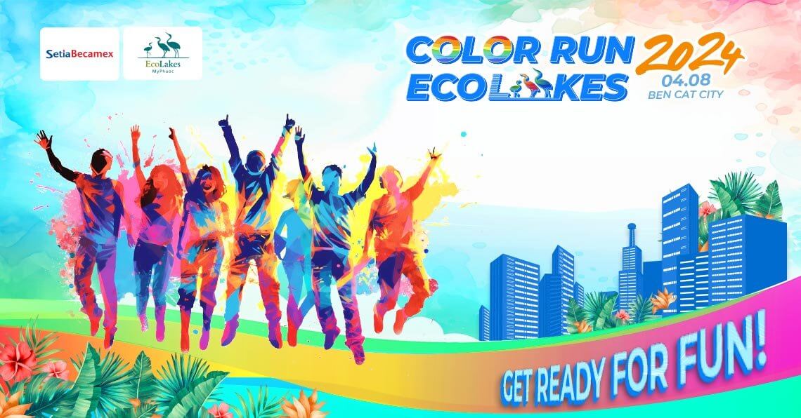 Color Run EcoLakes 2024 - event color run ecolakes 2024 banner
