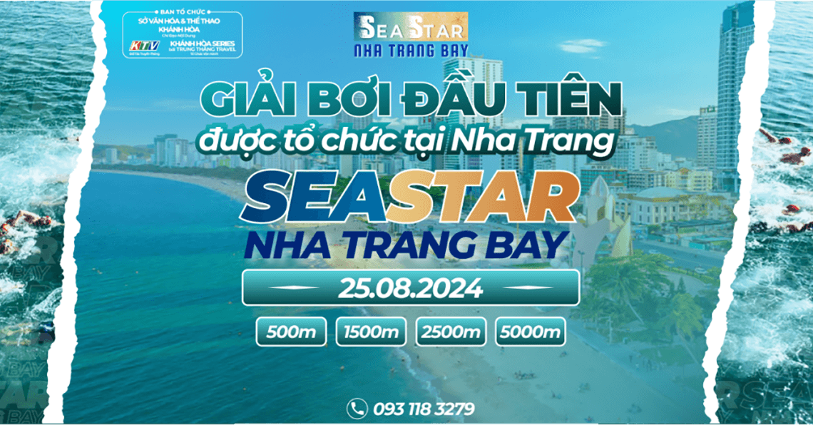 Giải bơi SeaStar Nha Trang Bay 2024