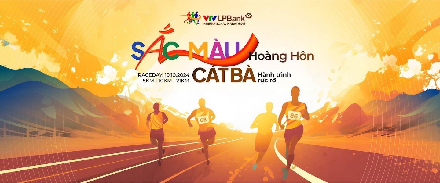 Giải Marathon Quốc tế VTV LPBank - Sắc Màu Hoàng Hôn Cát Bà 2024 - sac mau hoang hon cat ba 2024